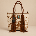 Turquoise Trail Fringe Tote